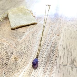 Purple Amethyst necklace